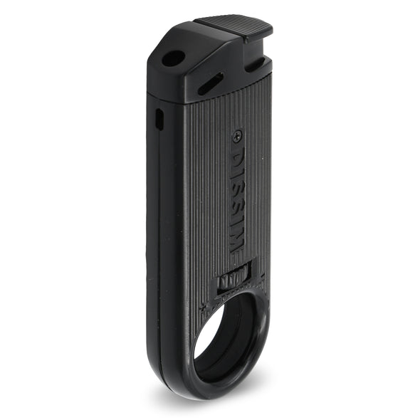 Slim Black Metal Butane Lighter by Dissim