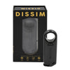 Black Slim Metal Lighter by Dissim with box