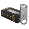 Silver Slim Metal Lighter with Dissim box